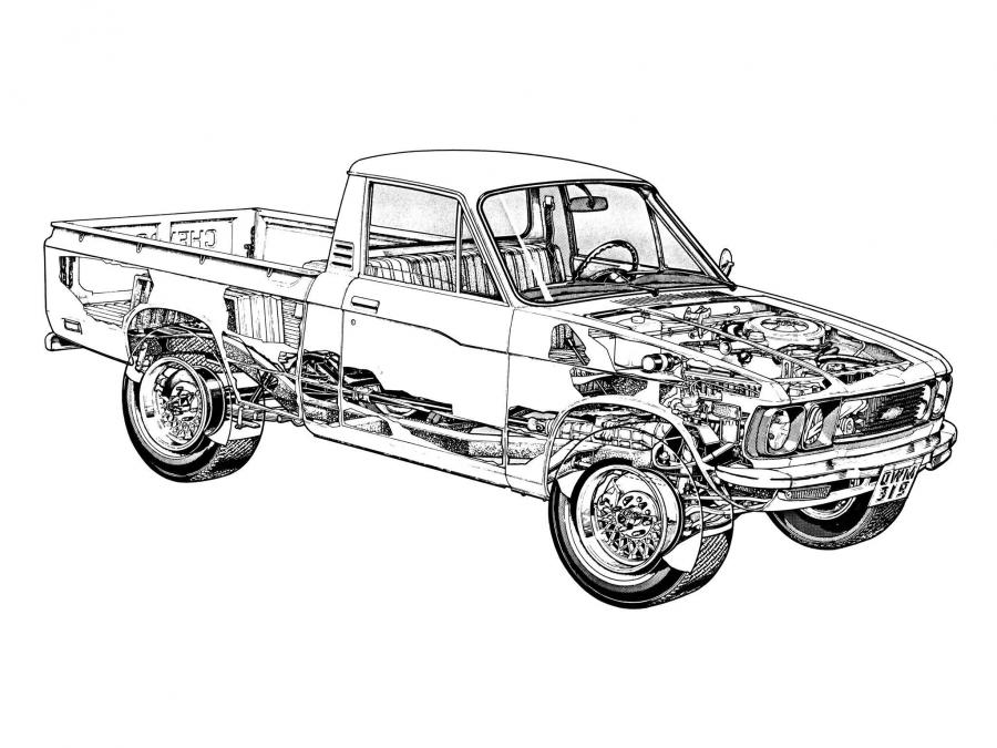  Chevrolet LUV 1972 года  (фото 2 из 2)